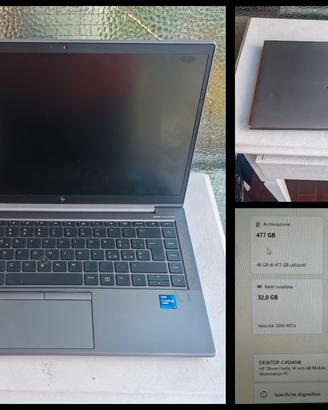 HP Zbook 840 G8 Firefly potenziato