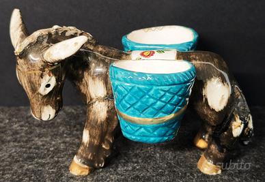 Asinello in porcellana - Sud italia anni '80