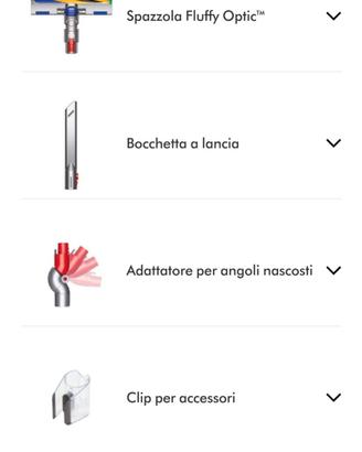 Accessori aspirapolvere dyson v12 slim