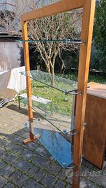 Libreria mensole vetro 