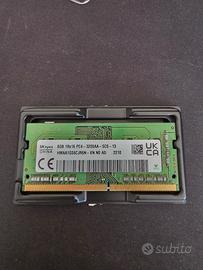 8gb ddr4 Ram hp originale 3200mhz 