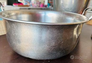 Set acciaio inox Svedese 15litri