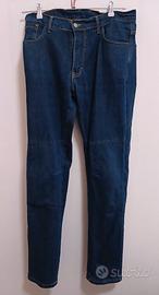 Pantaloni da moto in jeans blu da uomo BEFAST