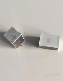5 Condensatori MET. 1.5µF 450V Silvercap - NOS