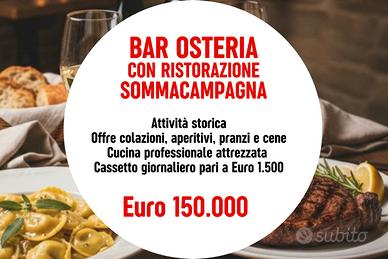 Bar Osteria con cucina a Sommacampagna