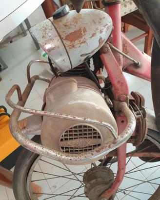 Vecchia bici motore scoppio 50 cc vintage