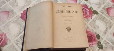 Storia Militare di Gennaro Moreno Anno 1892