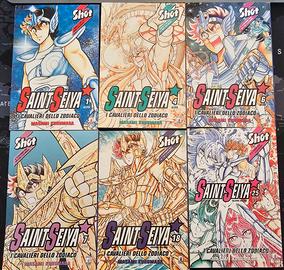 Saint Seiya numeri 1 4 6 7 18 25 lotto o singoli