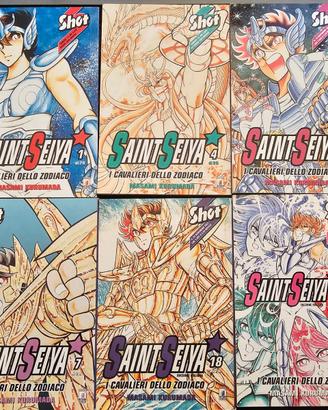 Saint Seiya numeri 1 4 6 7 18 25 lotto o singoli