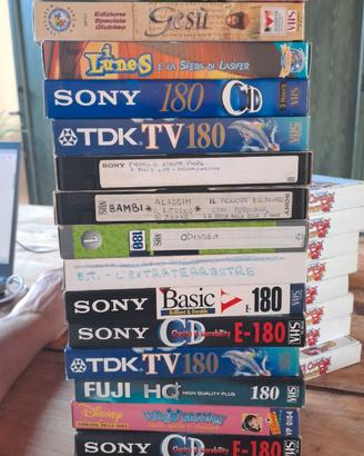 VIDEO CASSETTE VHS VARIE PER BAMBINI
