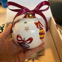 Palla di Natale Brandani in Ceramica