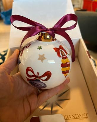 Palla di Natale Brandani in Ceramica