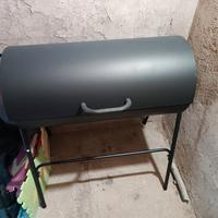 barbecue e ombrellone 