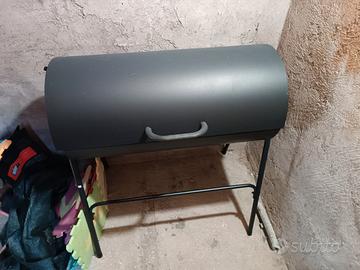 barbecue e ombrellone 
