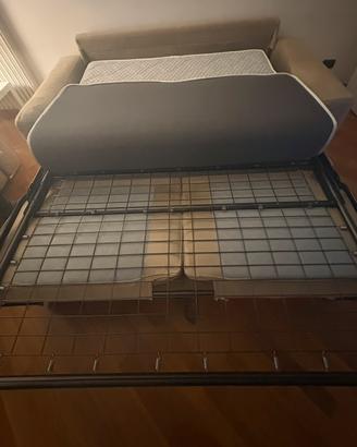 Divano letto poltrone sofà +pouf contenitore
