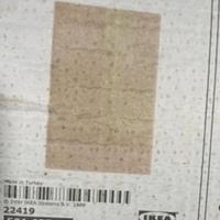 Tappeto adum ikea beige 