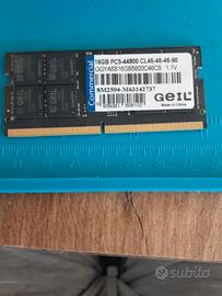 RAM 32GB DDR5 5600 SO-DIMM GEIL 2X16GB PC5 -44800