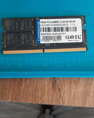 RAM 32GB DDR5 5600 SO-DIMM GEIL 2X16GB PC5 -44800