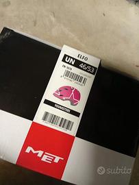 caschetto bici bambina 46-53cm rosa marca met elfo