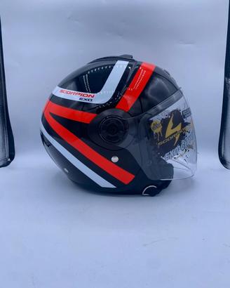 Casco Scorpion EXO-CITY 2 RIVA Nero Rosso