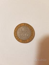 Portogallo 200 escudos 1991