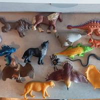 Animali vari in gomma