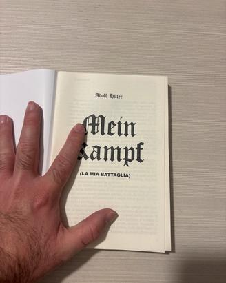 Volume storico Mein Kampf_la mia battaglia