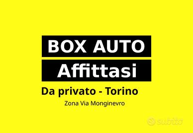 BOX auto singolo VIA MONGINEVRO - CORSO
