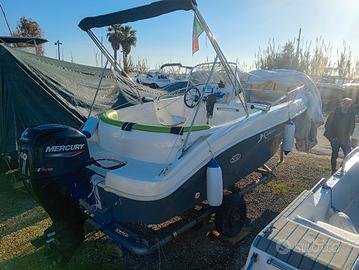 barca kamarina open 505 con motore mercury 40cv 