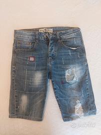 Jeans corti ragazzo
