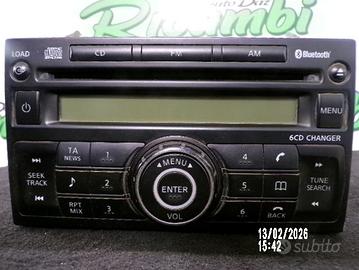 AUTORADIO PER NISSAN NAVARA D40 ANNO 2007