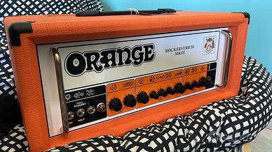 Orange Rockerverb 50 MKIII ancora in garanzia