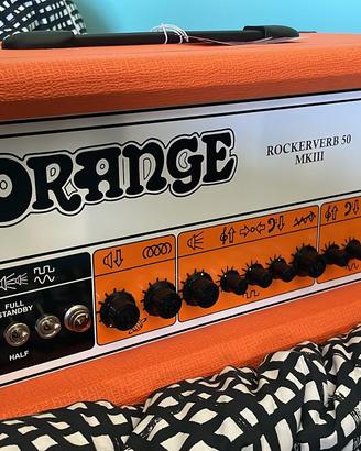 Orange Rockerverb 50 MKIII ancora in garanzia!!