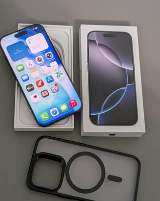 iPhone 16 Pro Max 256gb Nero Garanzia Amazon 