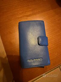 Portacarte portafoglio Piquadro in pelle