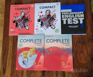 Libri per preparazione esame inglese Cambridge B1