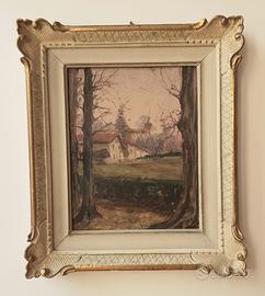 BIAGIO BLASI  Blasius DIPINTO Olio 1952 Torino