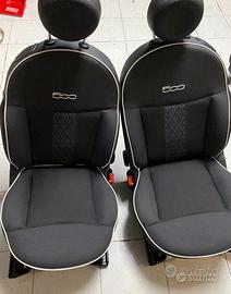 Tappezzeria interni sedie Fiat 500