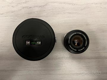 Obiettivo Olympus Zuiko 24mm f2,8