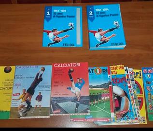 LOTTO ALBUM CALCIATORI FIGURINE PANINI "RISTAMPA"