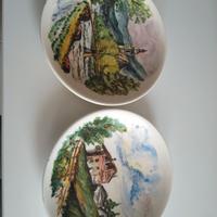 Coppia piatti Antica Este