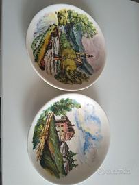 Coppia piatti Antica Este