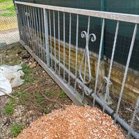 Cancello in ferro zincato