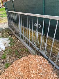 Cancello in ferro zincato