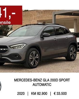 MERCEDES Classe GLA 200 d Automatic Sport