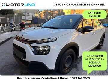 Citroen C3 PureTech 83 S&S Feel - Con Operazione M