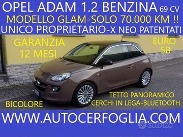 OPEL Adam 1.2 Glam 70cv-SOLO 70.000 KM !!BICOLOR