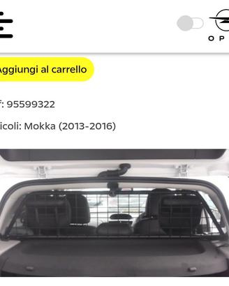 Rete bagagliaio Mokka/MokkaX