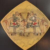 handmade diy decoupage deco natale