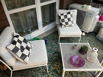 Tavolo e poltroncine da esterno segeron ikea
